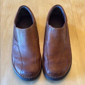 Dr. Martens Brown Leather Loafers Slip-Ons